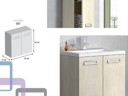 Badmobel Line Modernes Badezimmerschrank Verschiedene Farben Bb