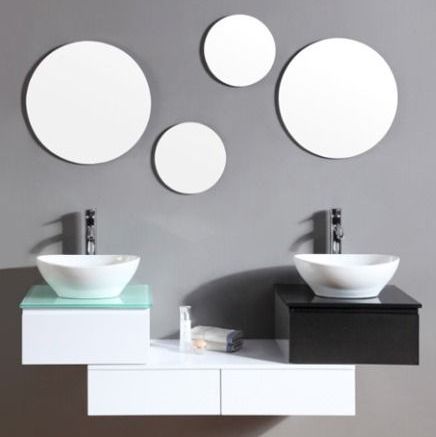 Emerald Bathroom Cabinet 150 Cm White Countertop Washbasin