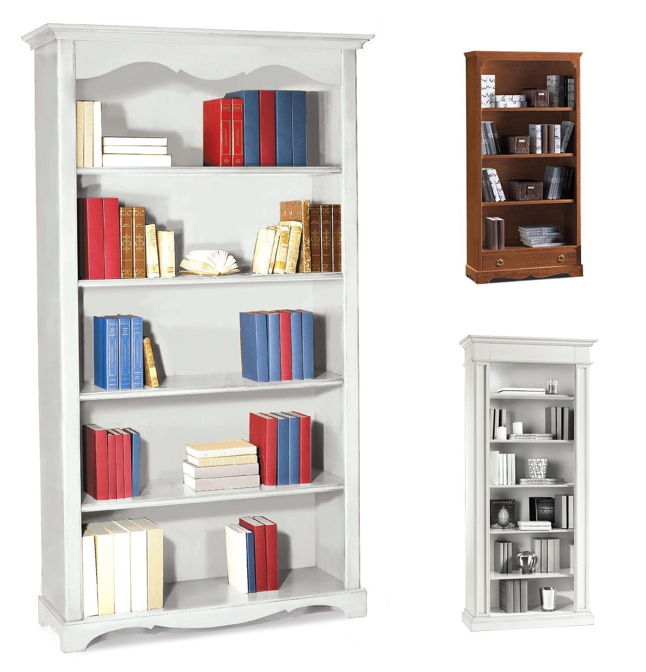 Bookcase-matt-white-glossy-walnut-various-models-and-sizes-Gaia-model-2_1541437593_338