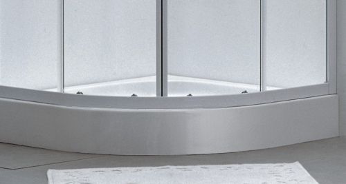 Mampara de ducha Semicircular en cristal 80x80 y 90x90