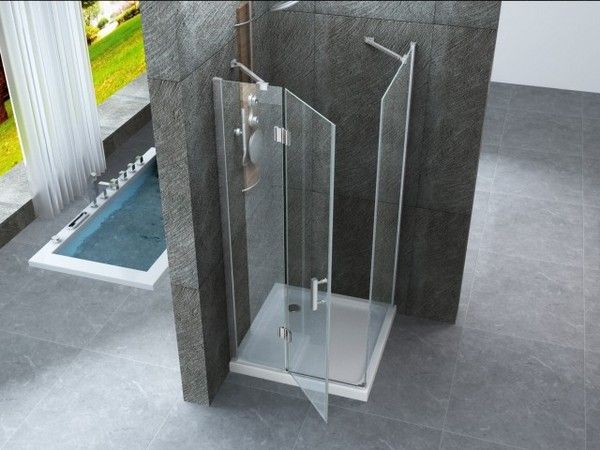 Sala de ducha plegable 80*80*190cm de cristal templado de 6 mm. Alu. Los  perfiles, solución eficaz para la decoración de tu cuarto de baño - China  Cuarto de ducha, cabina de ducha