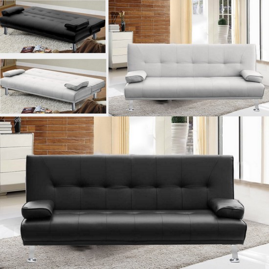 Queen Sofa Bed For 3 Persons 180x97 Cm